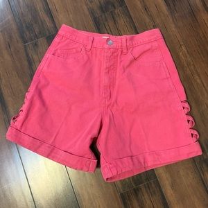 90s vintage high waisted shorts